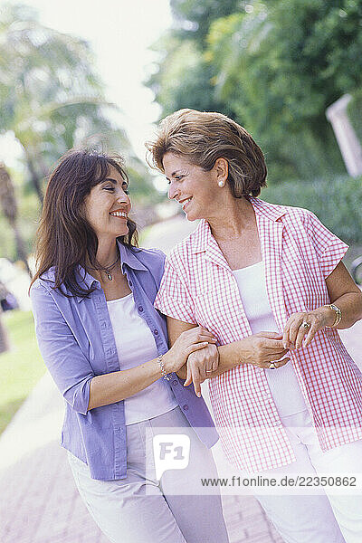 Women Walking Together