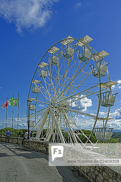 Aussichtspunkt  Fahrgeschäft  Riesenrad