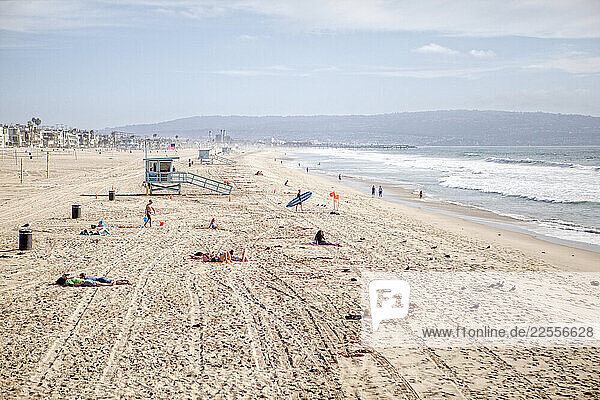 Manhattan Beach is a coastal city located in southwestern Los Angeles County  California  United States.