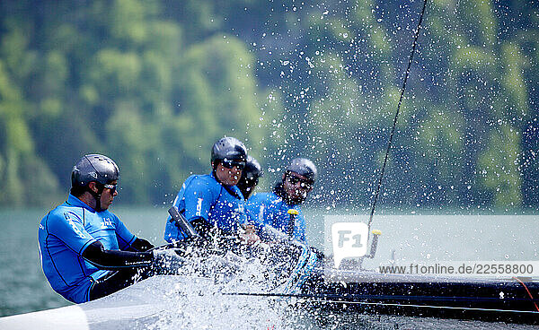 The GC32 is the one design for the future Great Cup Racing circuit starting from 2013 onward. Combining low drag hull double S curved foils high righting moment and generous sail