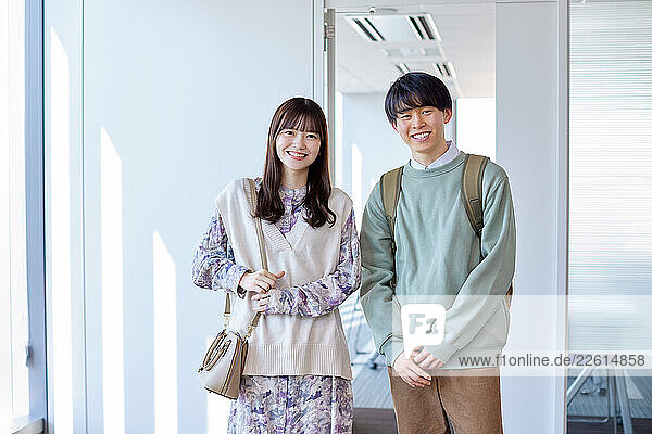 Japanese students in class