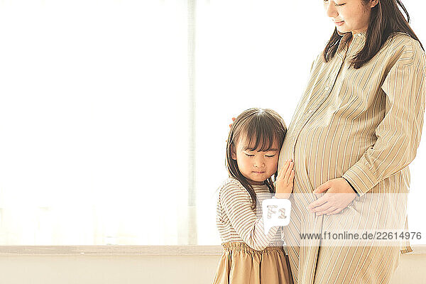 Japanese family at home