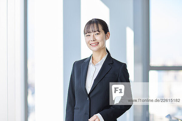 Japanese businesswoman in the office