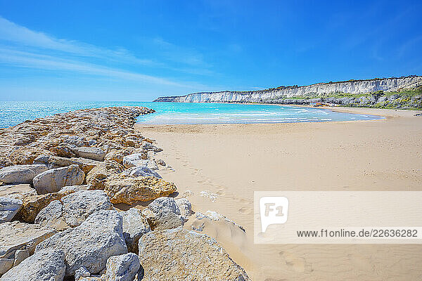 Eraclea Minoa beach  Cattolica Eraclea  Agrigento district  Sicily  Italy
