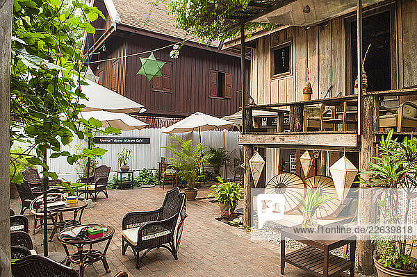 Artisans Cafe  Heritage House Lane  Luang Prabang  Laos