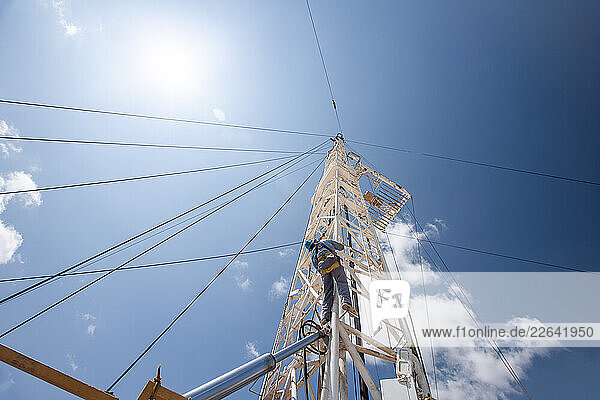 Drilling for oil New Mexico