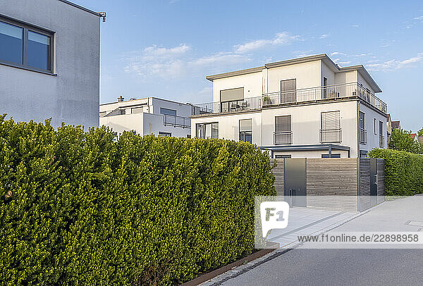 Modern detached house in Augsburg  Bavaria  showcasing sustainable architecture