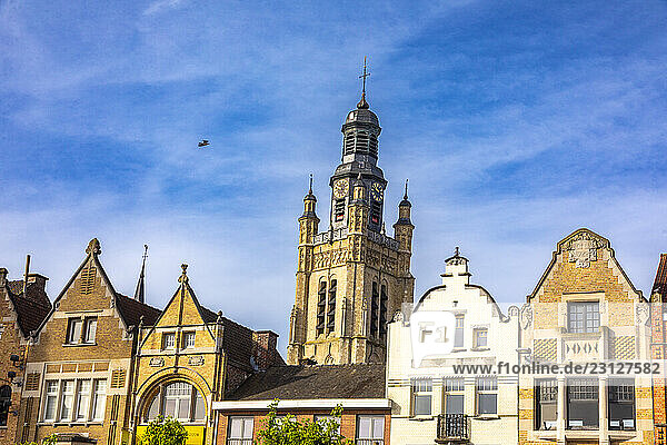 Belgium. West Flanders. Flemish region. Roeselare. Roeselare. Saint-Michel Church of Roeselare