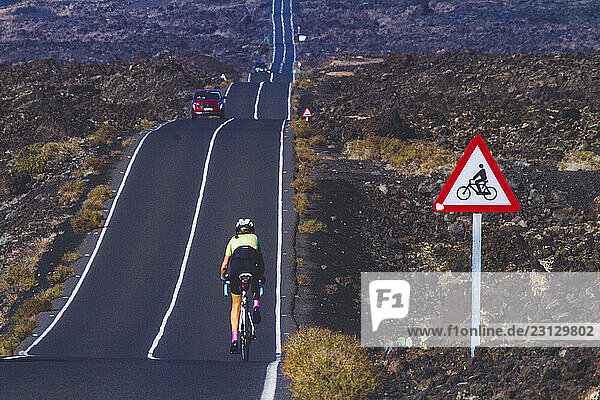Spain  Canary Islands  Lanzarote  Timanfaya park