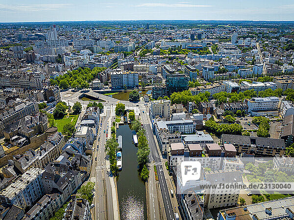 France  Brittany  Ille-et-Vilaine  Rennes. The Ille et Rance canal