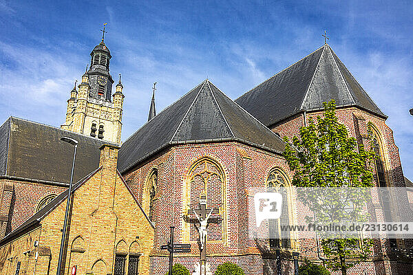 Belgium. West Flanders. Flemish region. Roeselare. Roeselare. Saint-Michel Church of Roeselare