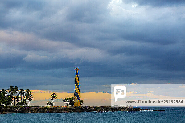 Dominican Republic  Santo Domingo province  Santo Domingo  Santo Domingo. San Souci lighthouse in Punta Torrecilla